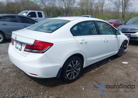 2013 Honda Civic Ex из США, поврежденный, VIN 19XFB2F81DE254181